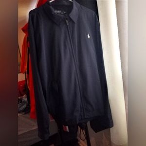 Men's Navy color Polo Ralph Lauren XXL jacket.
